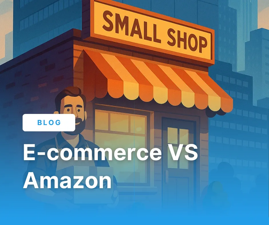 Portada del artículo sobre e-commerce vs amazon