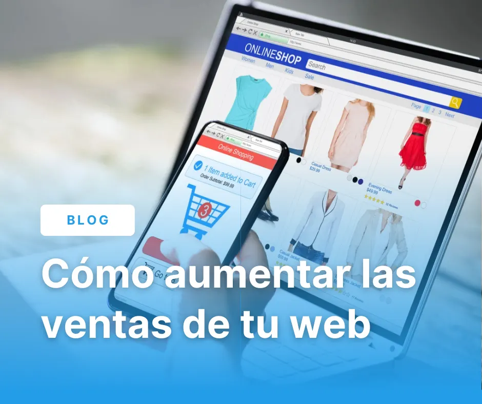 Portada del artículo sobre las ventas web